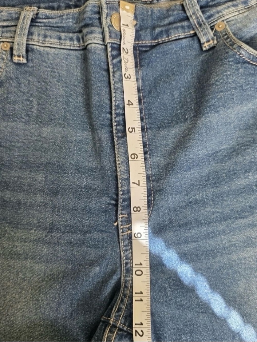 Time-and-tru Women's Blue and Navy Jeans - Picture 5 of 8